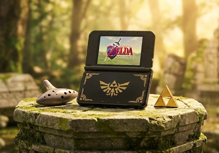 Console Nintendo 3DS Zelda 25ème anniversaire dorée